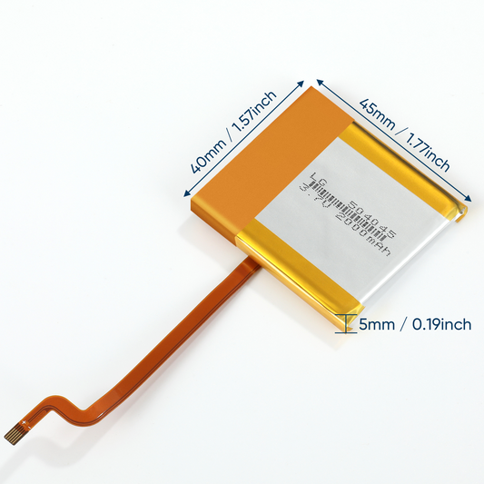 2000mah ‘Square’ Model Extended Capacity Lithium-Ion Polymer Battery for Apple iPod Video 5th 5.5 & iPod Classic 6th 7th A1136